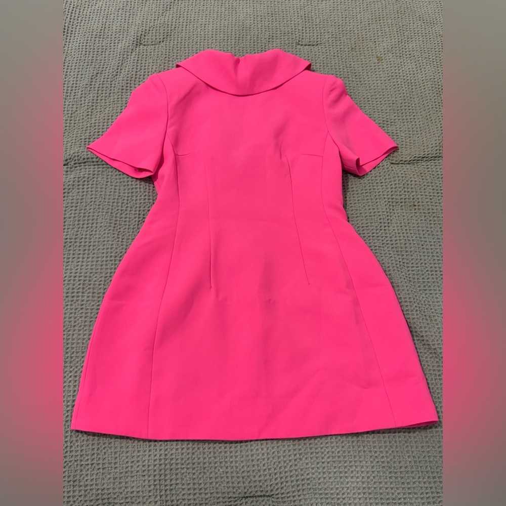 {CATCHALL} Jacqueline Mini Dress with Bow and Short Sleeves - Picture 6 of 8